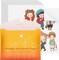 100 Sheets Glossy Waterproof Sticker Paper For Inkjet Printer Dries Quickly